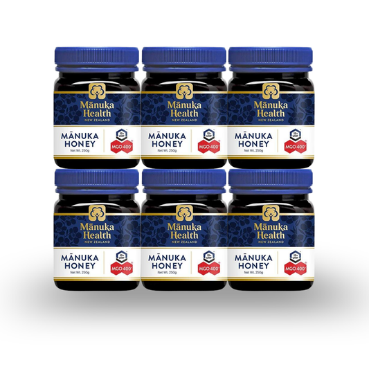 Manuka-Honig MGO 400+ (UMF 13+) 250g - 6er-Pack
